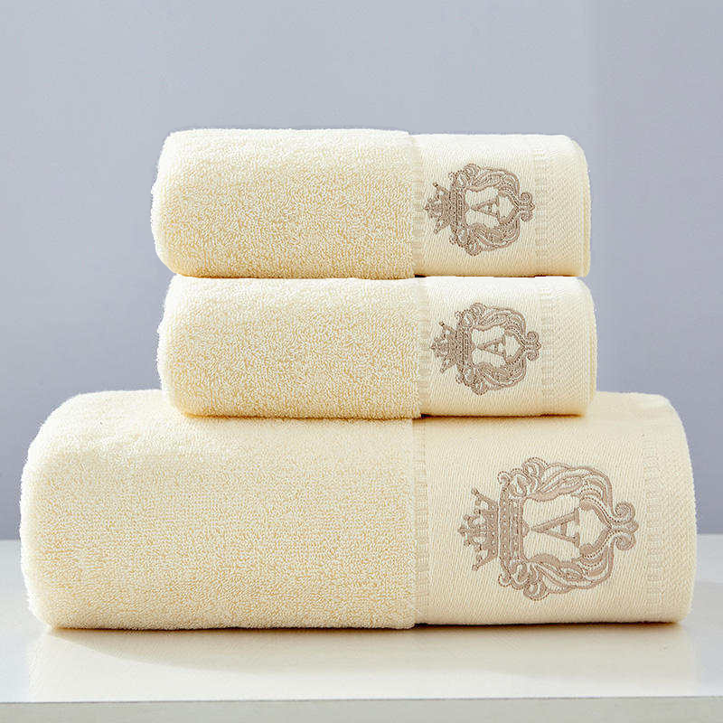 Luxury Towel Gift Set - Beige