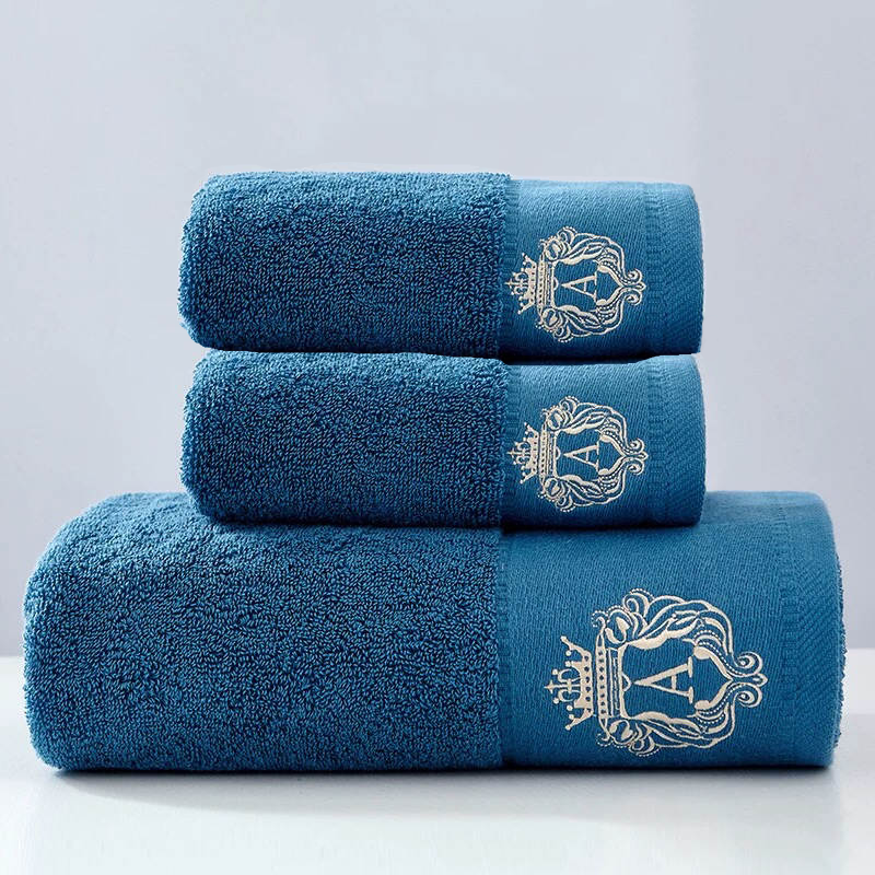 Luxury Towel Gift Set - Blue