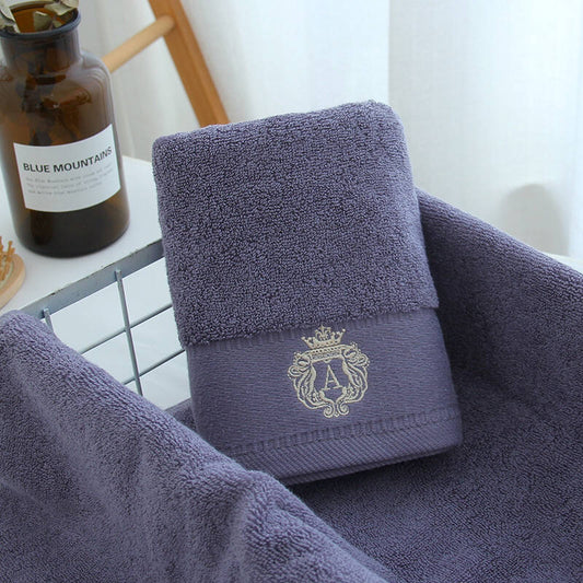 Luxury Hand Towels x2 - Grey