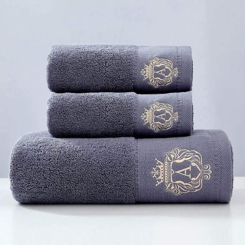 Luxury Towel Gift Set - Grey